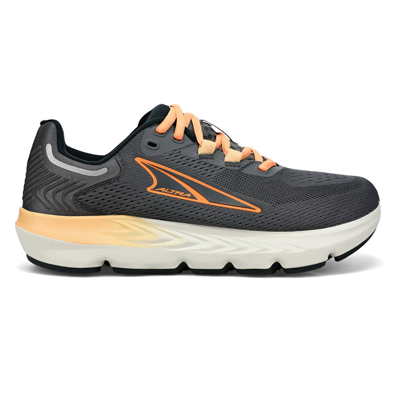 Women's Altra Provision 7, Gray/Orange, 11 B Medium