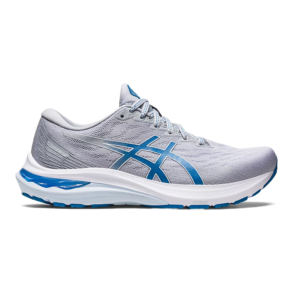Women's Asics GT-2000 11, Piedmont Grey/Reborn Blue, 10 B Medium
