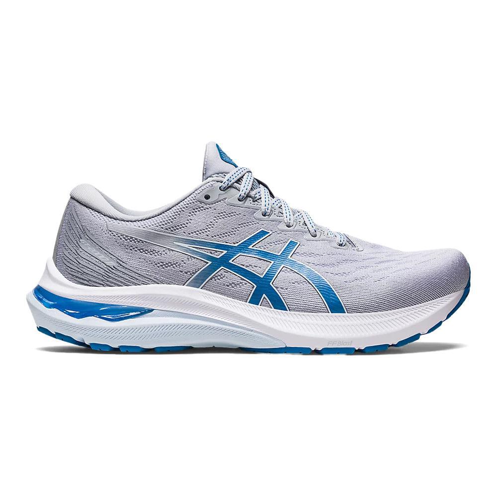 Women's Asics GT-2000 11, Piedmont Grey/Reborn Blue, 7.5 B Medium