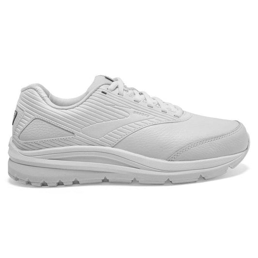 Women's Brooks Addiction Walker 2, White/White, 11.5 D Wide