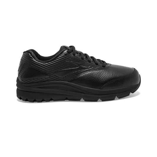 Women's Brooks Addiction Walker 2, Black/Black, 10 D Wide