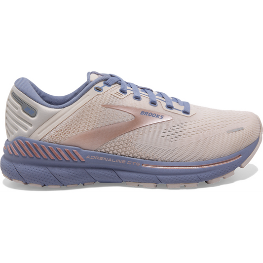 Women's Brooks Adrenaline GTS 22, Lilac/Tempest/Pink, 11 B Medium