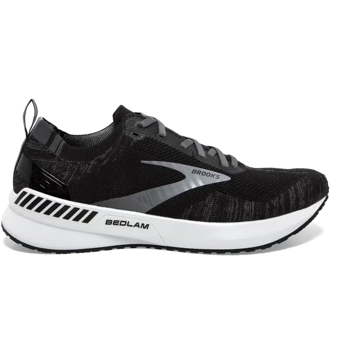 Women's Brooks Bedlam 3, Black/Blackened Pearl/White, 8.5 B Medium