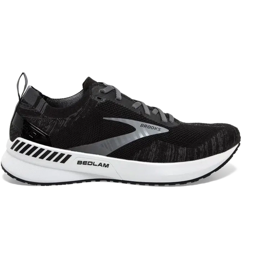 Women's Brooks Bedlam 3, Black/Blackened Pearl/White, 8.5 B Medium