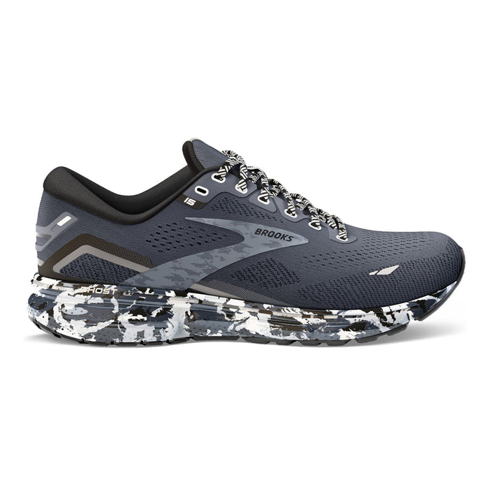 Women's Brooks Ghost 15, Ebony/Black/Oyster, 12 B Medium