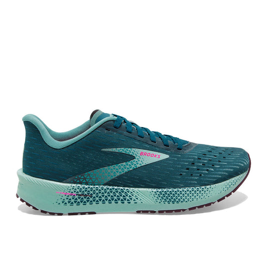 Women's Brooks Hyperion Tempo, Blue Coral/Blue Light/Pink, 8.5 B Medium