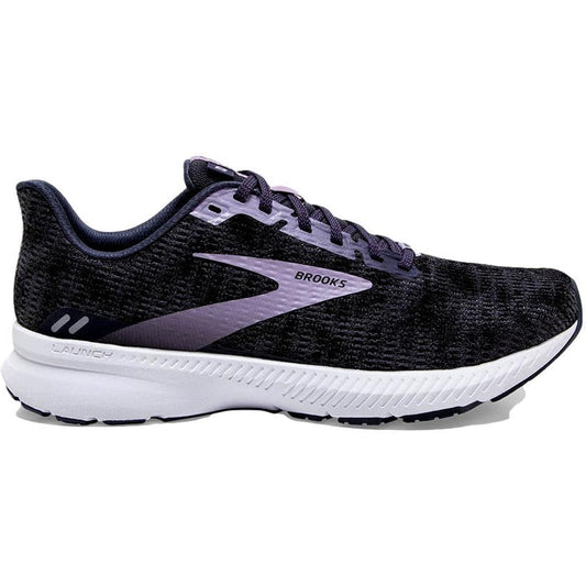 Women's Brooks Launch 8, Black/Ombre/Iris, 10 B Medium