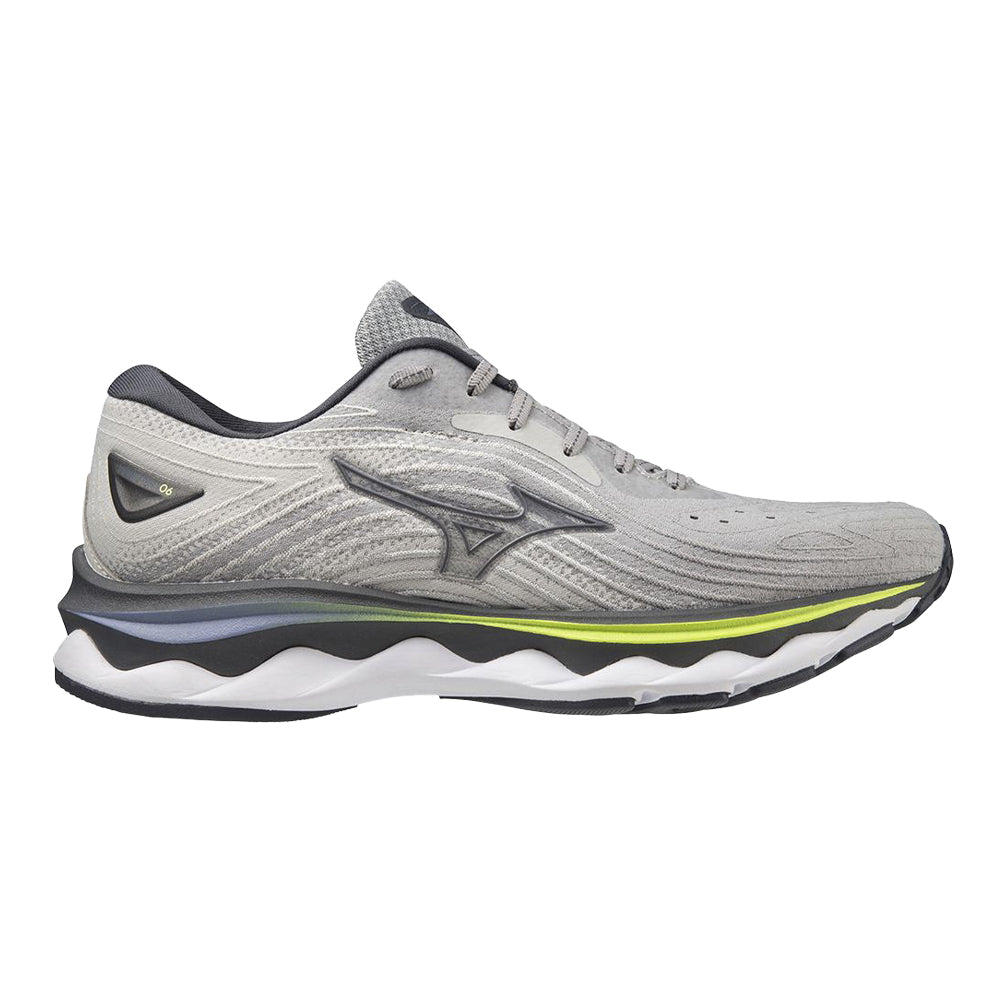 Women's Mizuno Wave Sky 6, Ultimate Grey, 8 B Medium