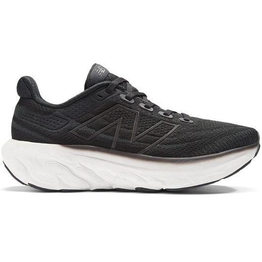 Women's New Balance Fresh Foam X 1080v13, Black/White, 7 B Medium