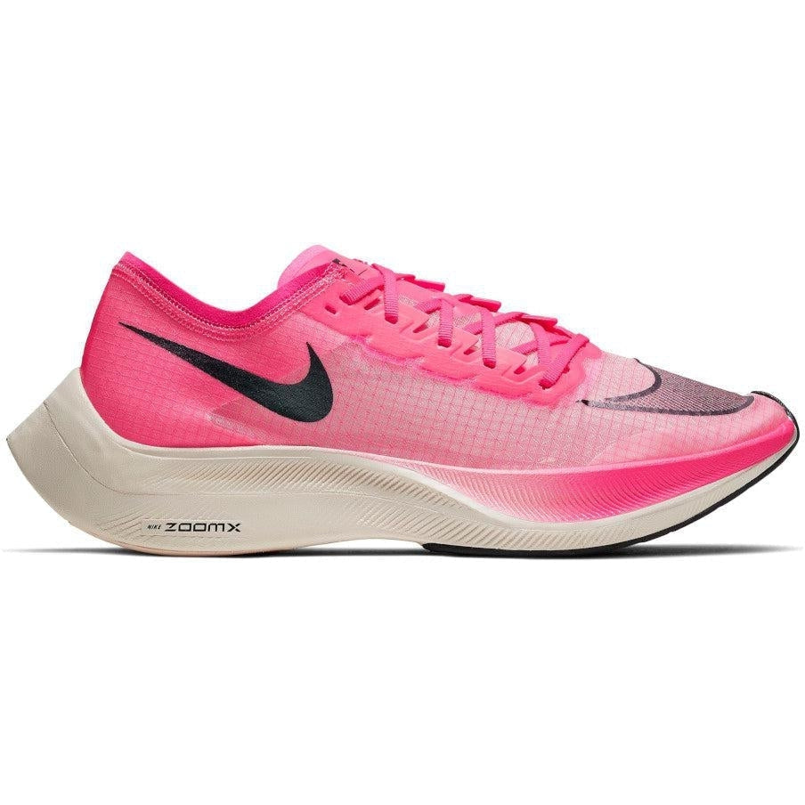 Men's Nike ZoomX VaporFly Next%, Pink Blast/Black/Guava Ice, 11.5 D Medium