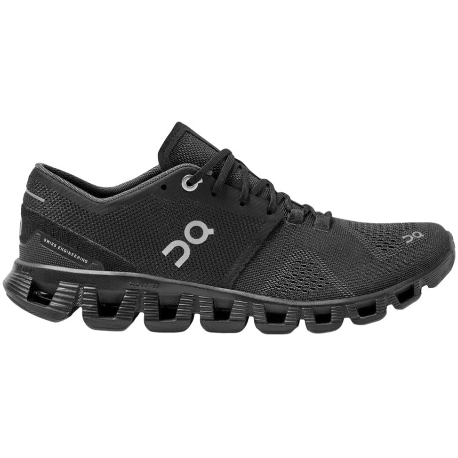 Women's On Cloud X, Black, 10 B Medium