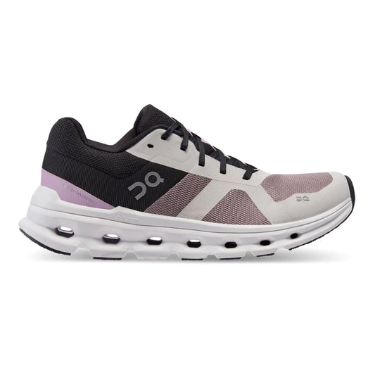 Women's On Cloudrunner, Heron/Black, 9.5 B Medium