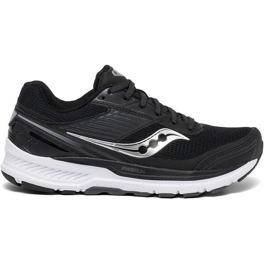 Women's Saucony Echelon 8, Black/White, 7.5 B Medium