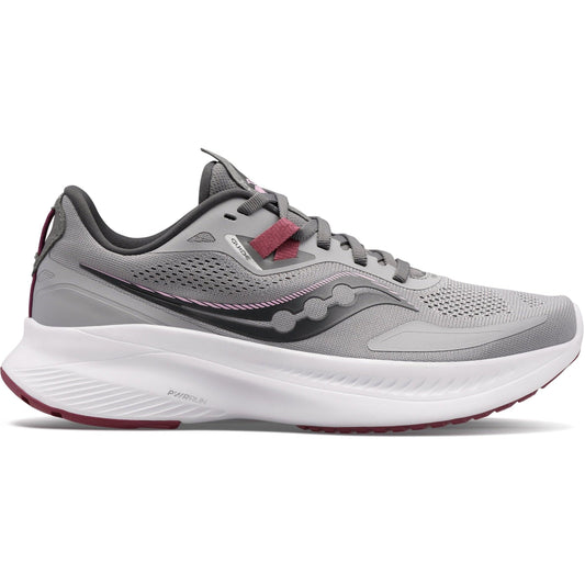 Women's Saucony Guide 15, Alloy/Quartz, 6 D Wide