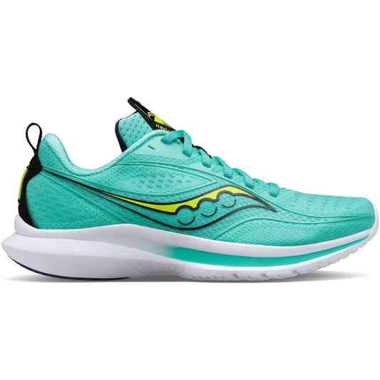 Women's Saucony Kinvara 13, Cool Mint/Acid, 11 B Medium