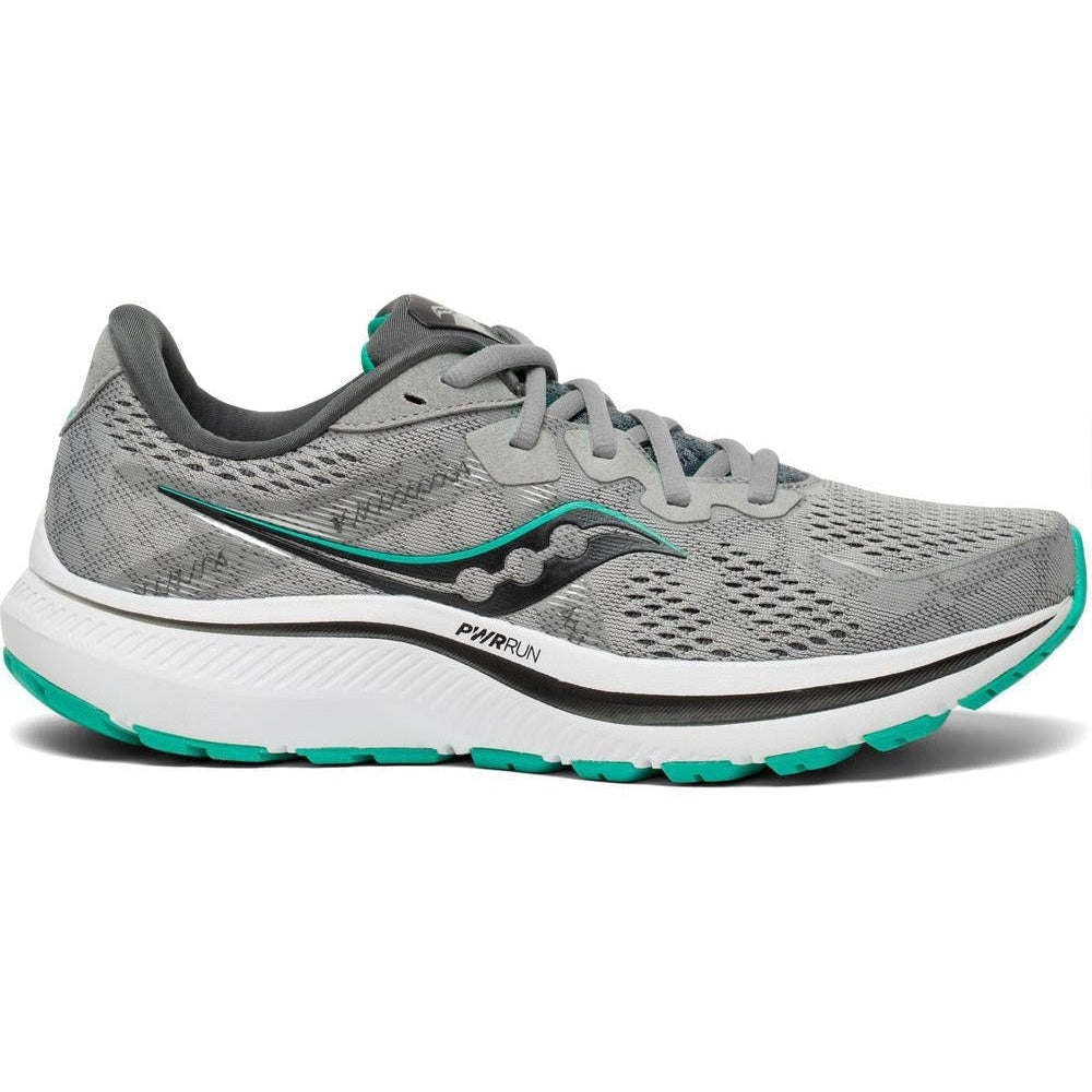 Women's Saucony Omni 20, Alloy/Jade, 10 B Medium