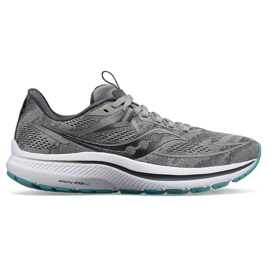 Women's Saucony Omni 21, Alloy/Rainfall, 7.5 D Wide