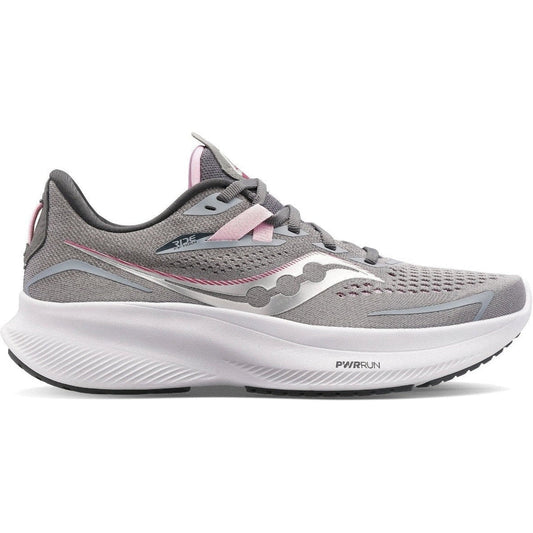 Women's Saucony Ride 15, Alloy/Quartz, 12 B Medium