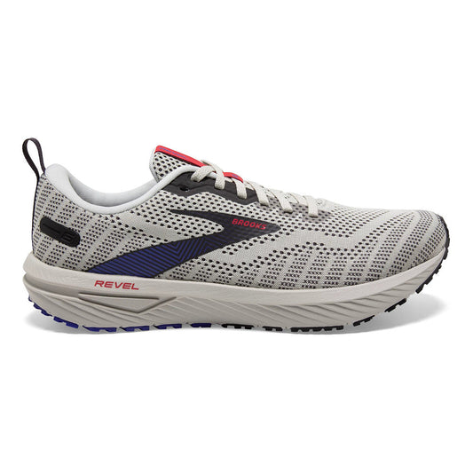 Men's Brooks Revel 6, Dawn Blue/Cayenne/Nine Iron, 9.5 D Medium