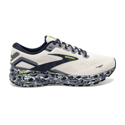 Men's Brooks Ghost 15, WhisperWhite/Eclipse/Nightlife, 11 D Medium