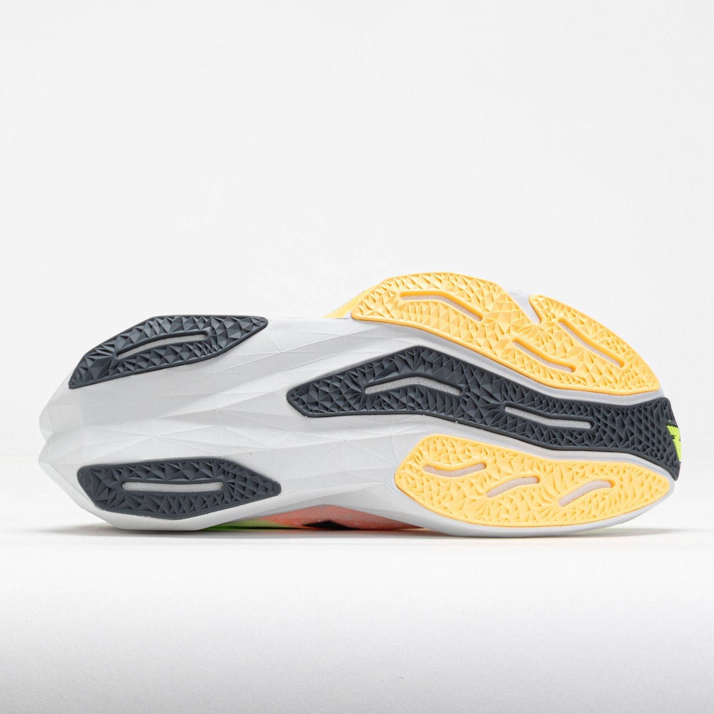 New Balance FuelCell Rebel v4 Men's  White/Lime Glo/Hot Mango