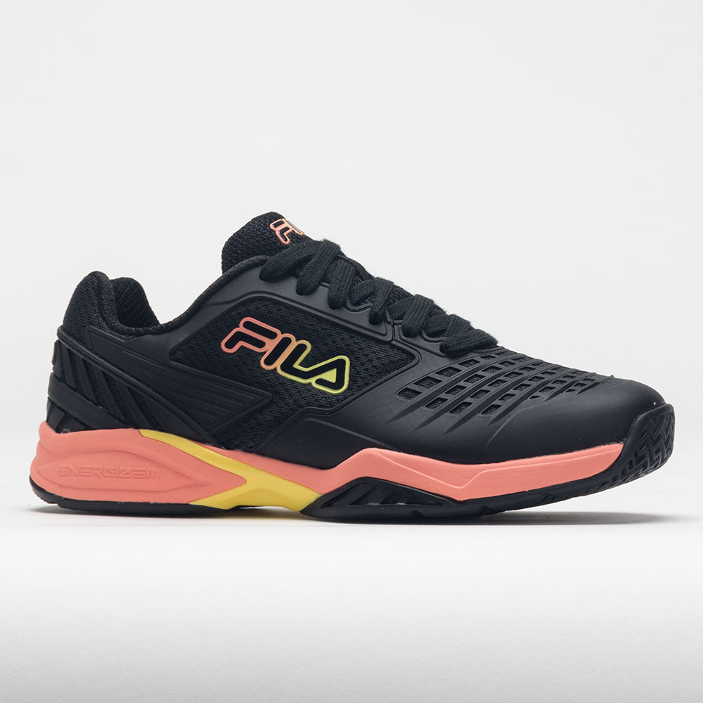 Fila Axilus 2 Energized Women's  Black/Peach Pink/Canary Yellow