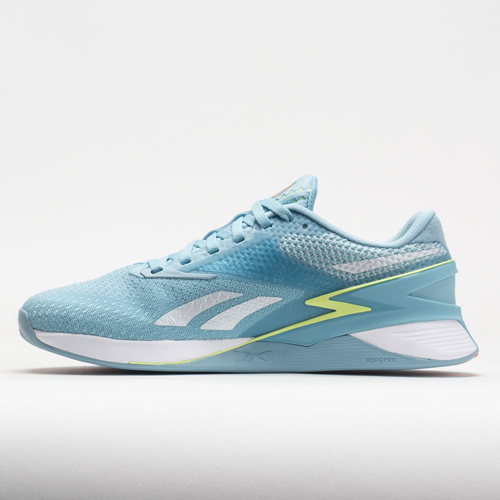 Reebok Nano X3 Women's  Blue Pearl/Energy Glow/Peach Fuzz