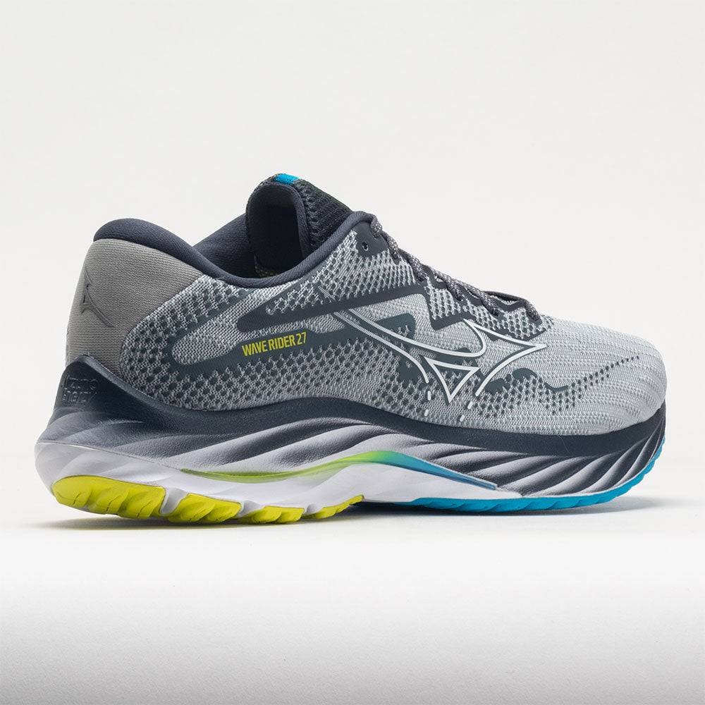 Mizuno Wave Rider 27 Mesh Men's  Pearl Blue/White