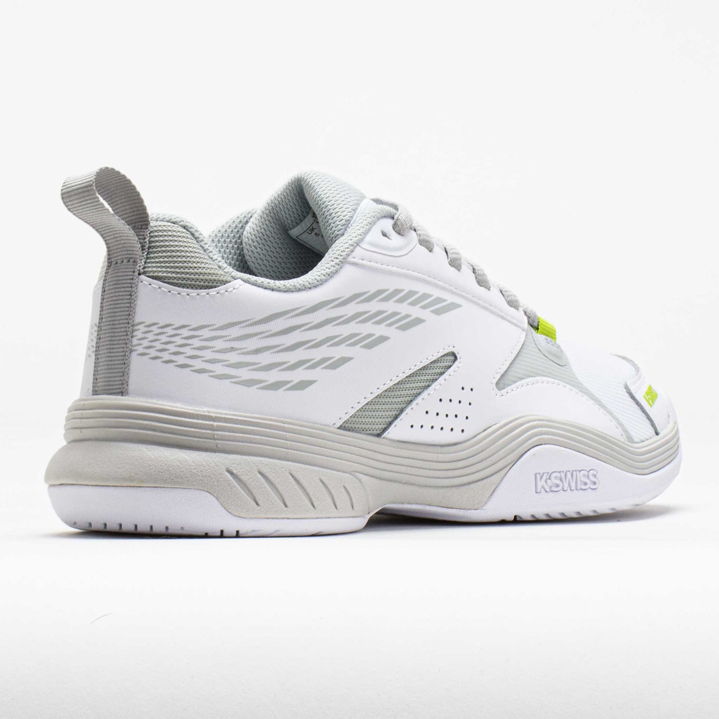 K-Swiss Speedex Women's  White/Gray Violet/Lime Green