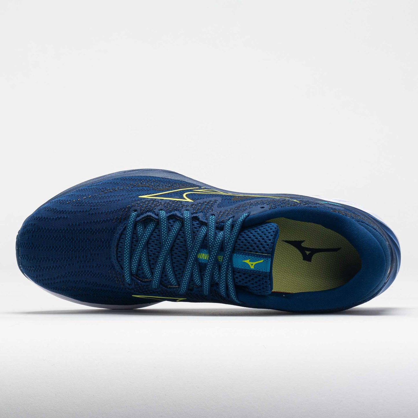 Mizuno Wave Rider 27 Men's  Navy Peony/Sharp Green