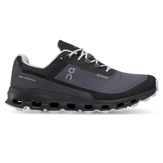 Women's On Cloudvista Waterproof, Eclipse Black, 8.5 B Medium