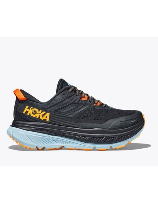 Men's Hoka One One Stinson ATR 6, Blue Graphite/Summer Song, 9.5 D Medium