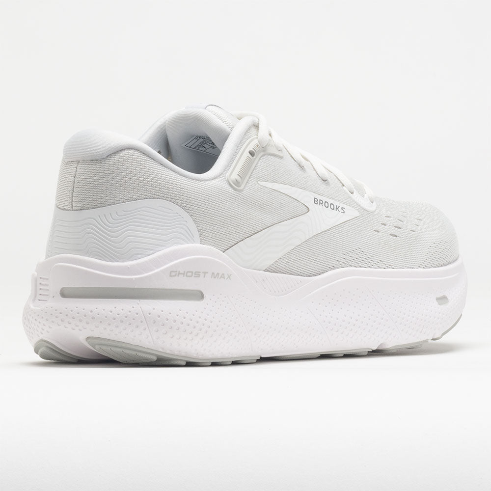 Brooks Ghost Max Women's  White/Oyster/Metallic Silver