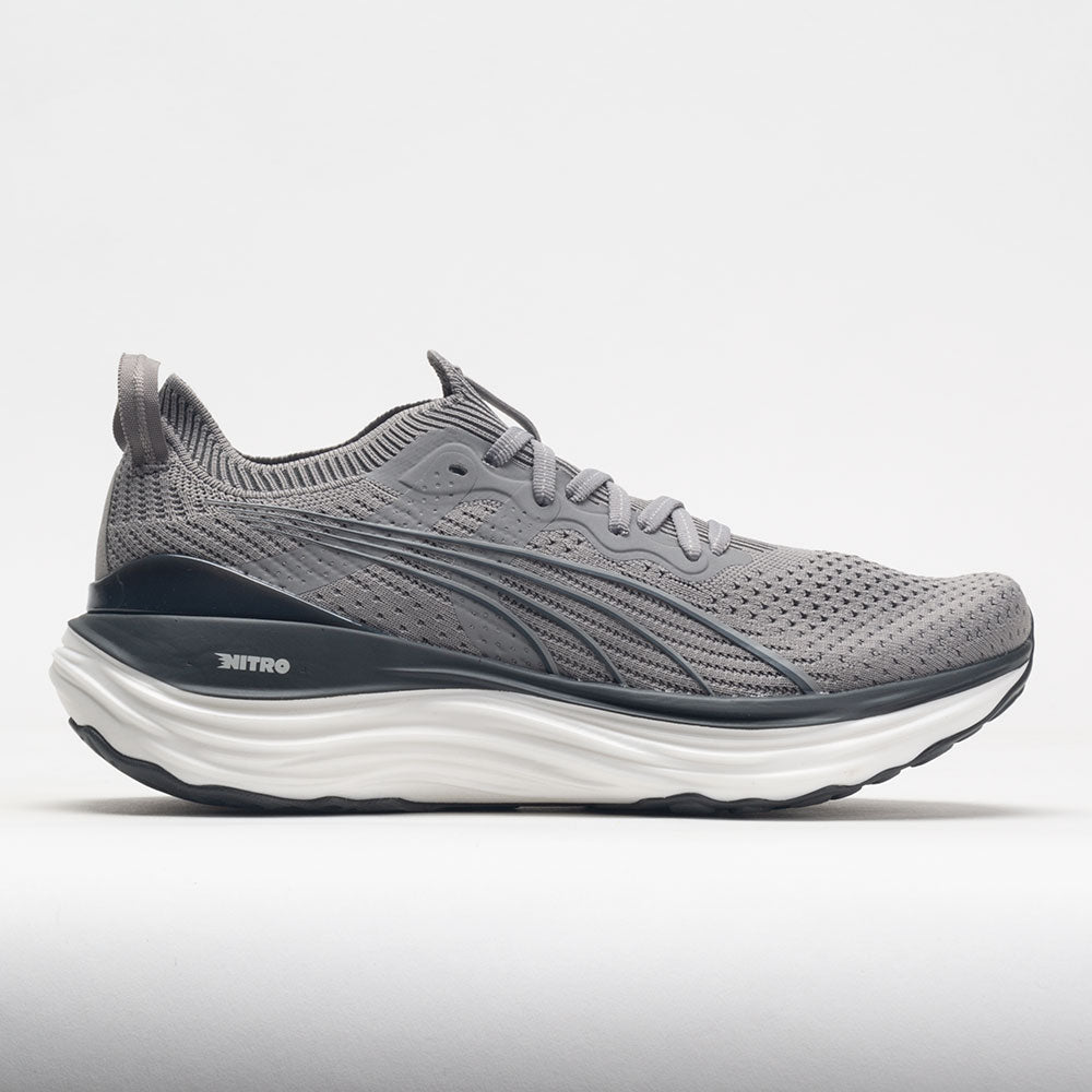 Puma ForeverRun Nitro Knit Men's  Concrete Gray/Flat Dark Gray