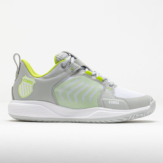 K-Swiss Ultrashot Team Women's  Gray Violet/White/Lime Green