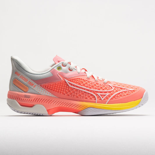 Mizuno Wave Exceed Tour 5 AC Women's  Candy Coral/Snow White