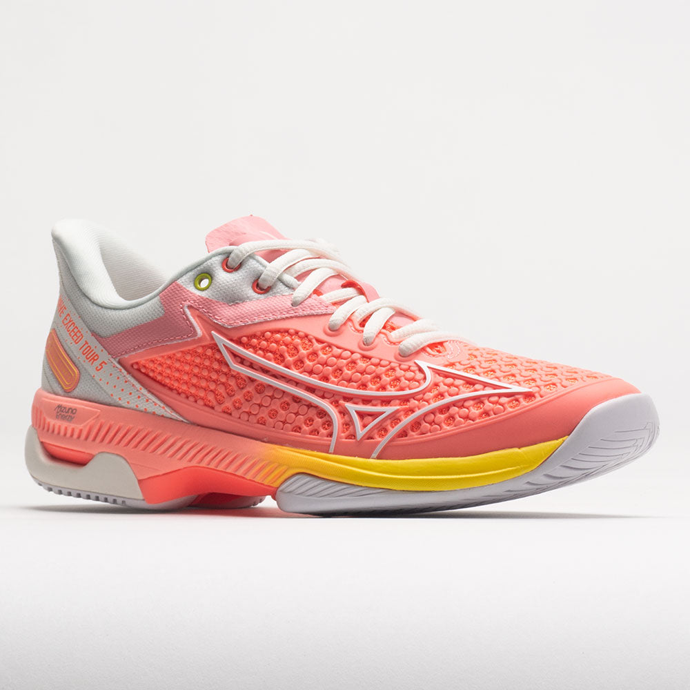 Mizuno Wave Exceed Tour 5 AC Women's  Candy Coral/Snow White