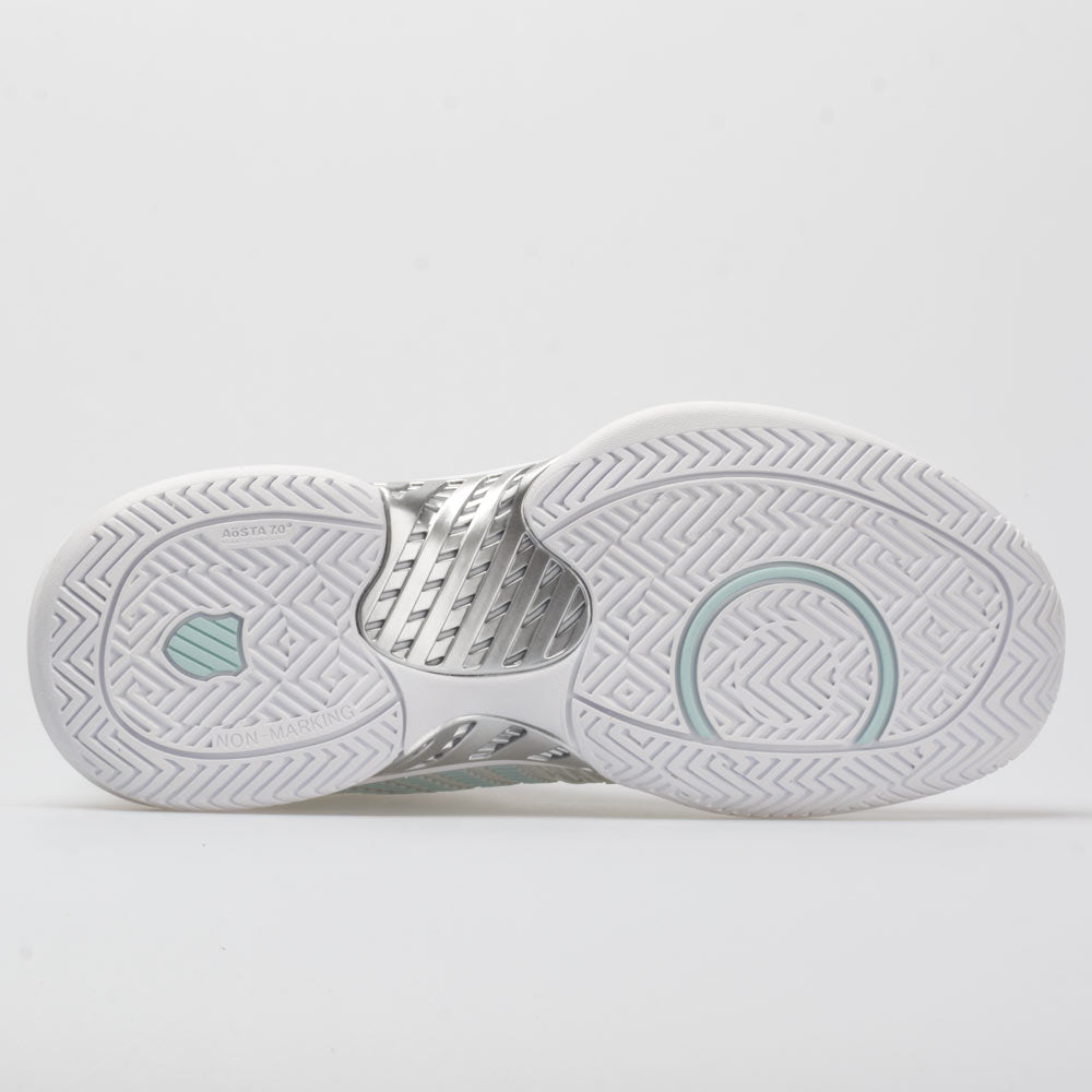 K-Swiss Hypercourt Supreme Women's  Barely Blue/White/Blue Glow