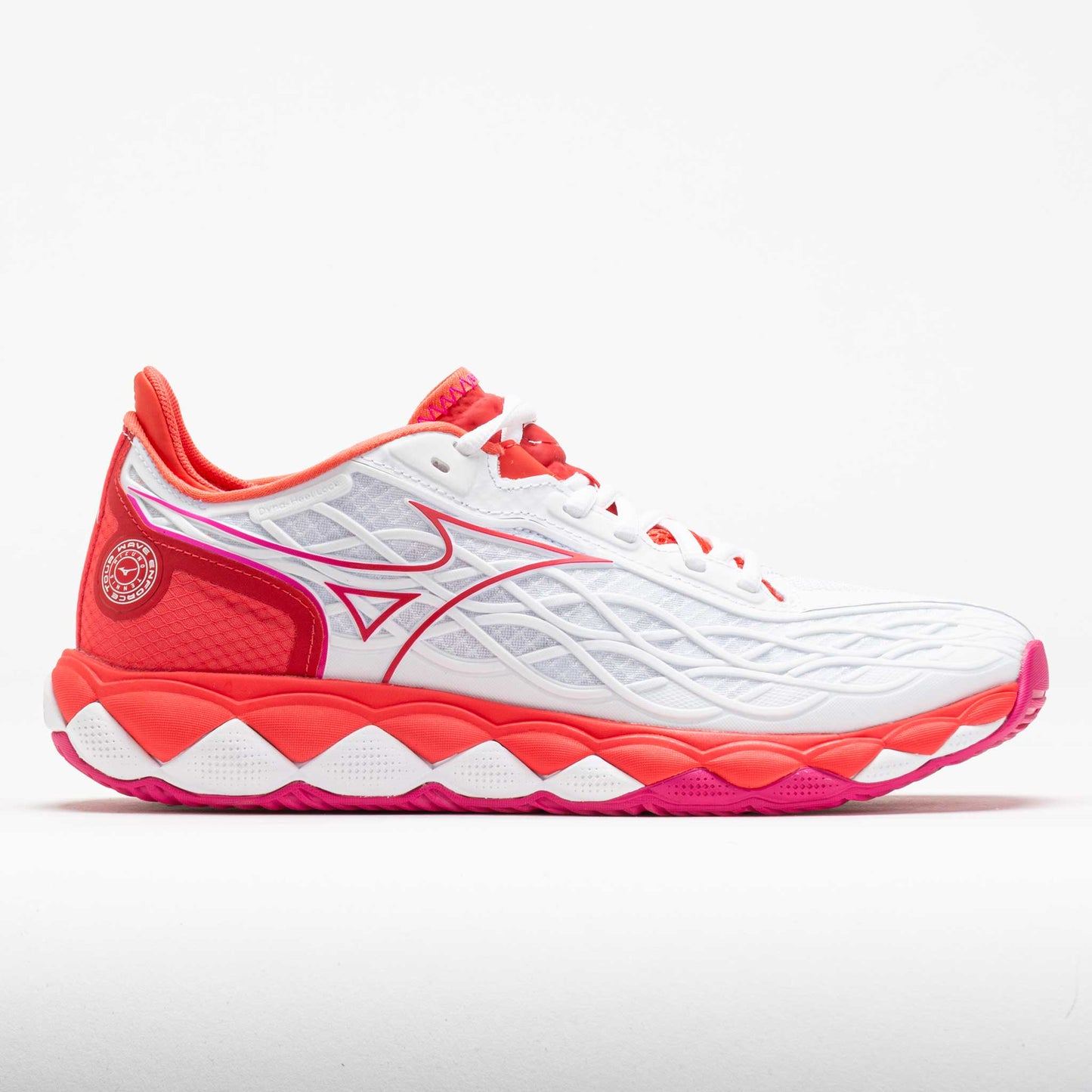 Mizuno Wave Enforce Tour AC Women's  White/Radient Red