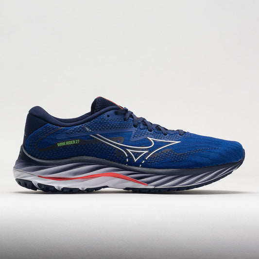 Mizuno Wave Rider 27 Mesh Men's  Surf The Web/White