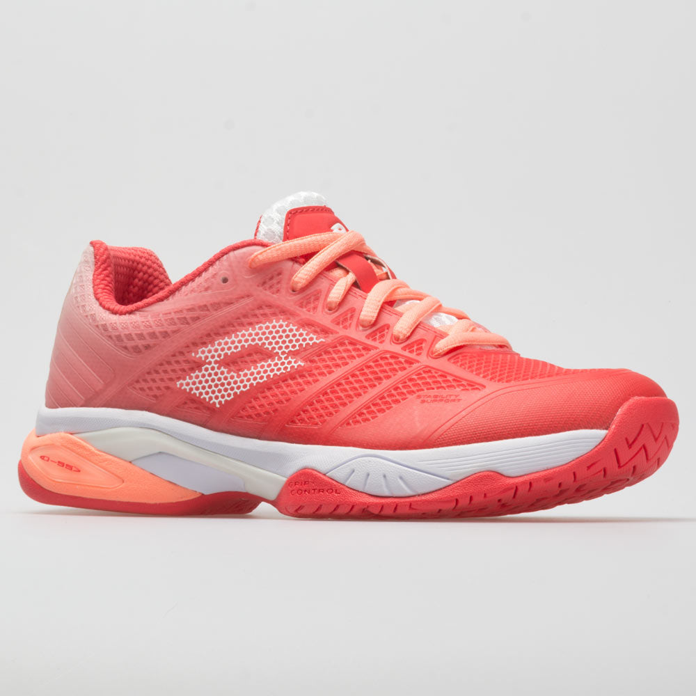 Lotto Mirage 300 II Speed Women's  Red Fluo/All White/Vivid Rose