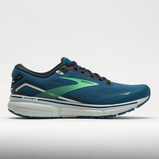 Brooks Ghost 15 Men's  Moroccan Blue/Black/Spring Bud