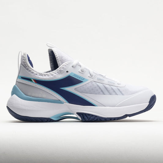 Diadora Finale AG Women's  White/Blue Print