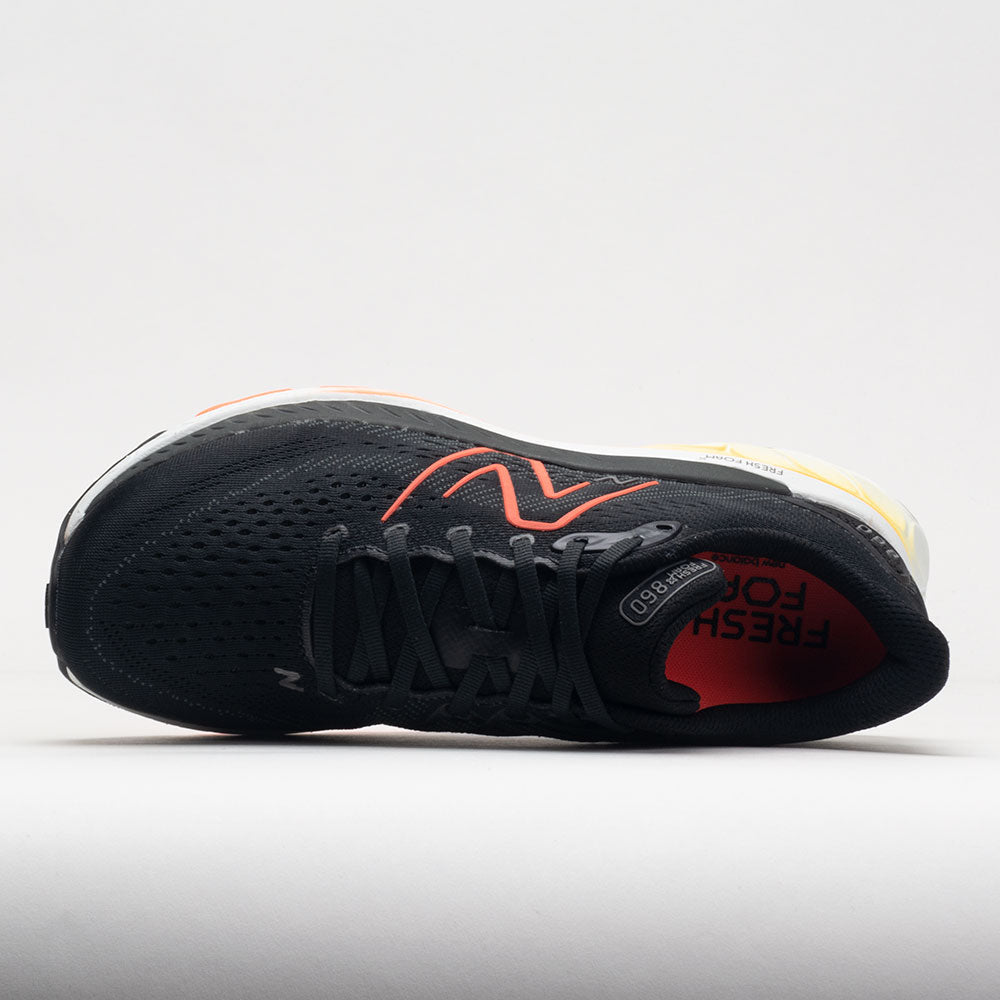 New Balance Fresh Foam X 860v13 Men's  Black/Neon Dragonfly/Marigold