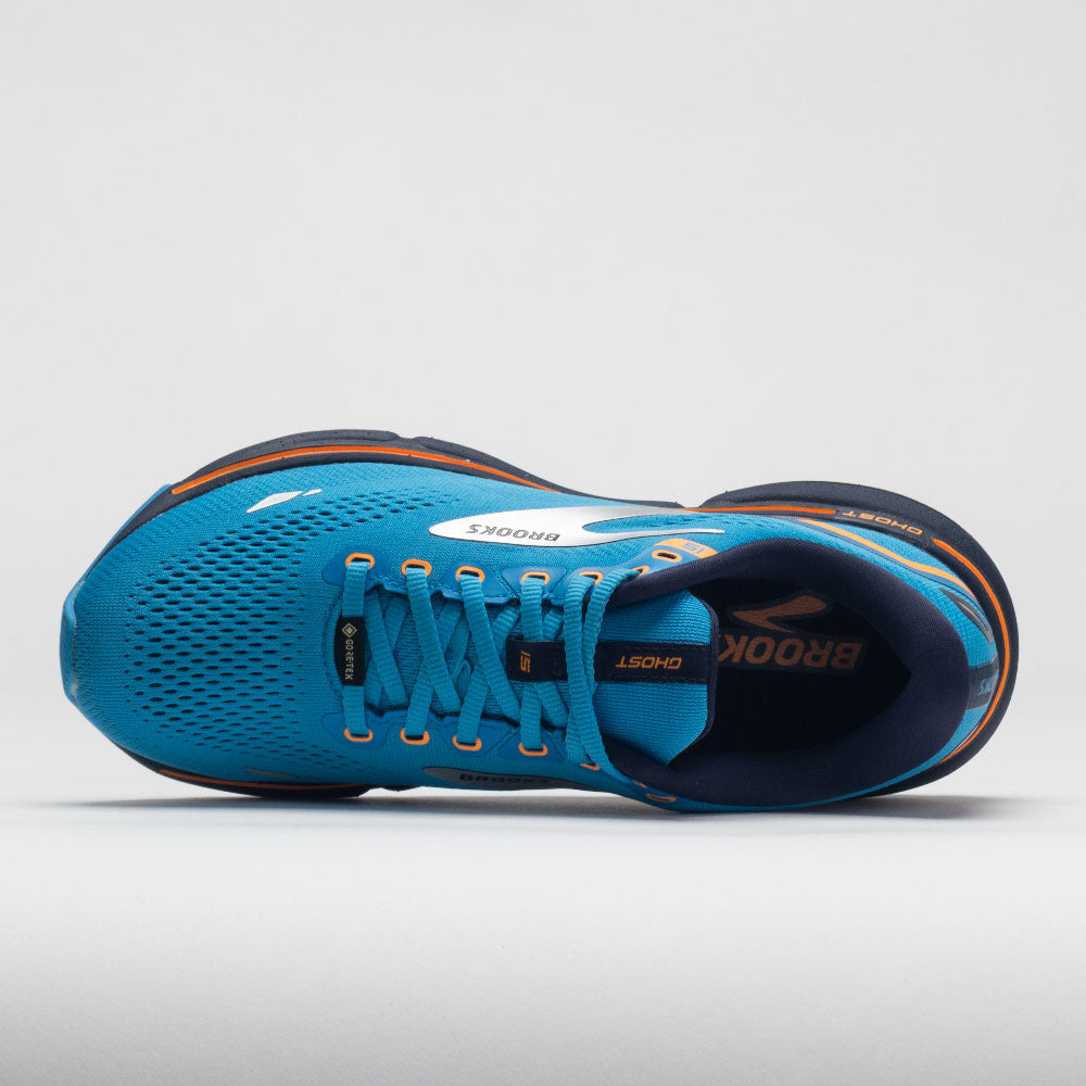 Brooks Ghost 15 GTX Men's  Blue/Peacoat/Orange