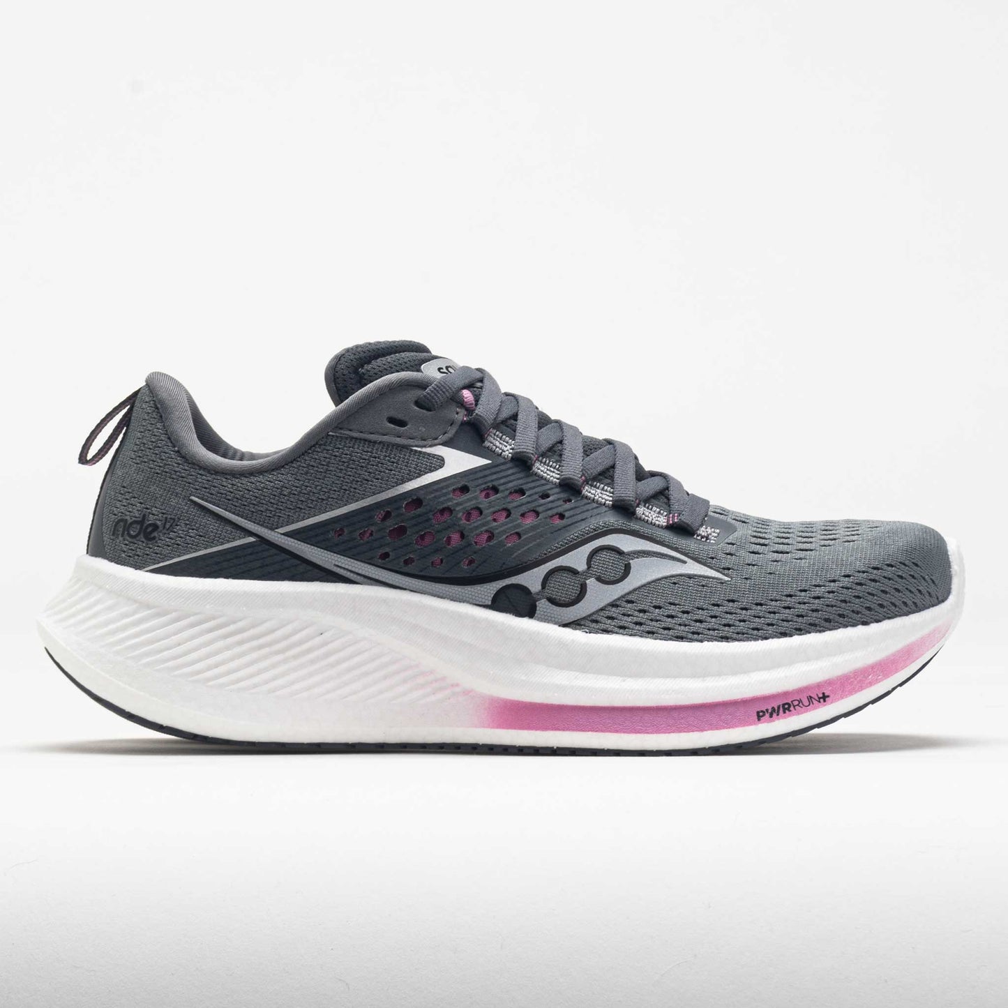Saucony Ride 17 Women's  Cinder/Orchid