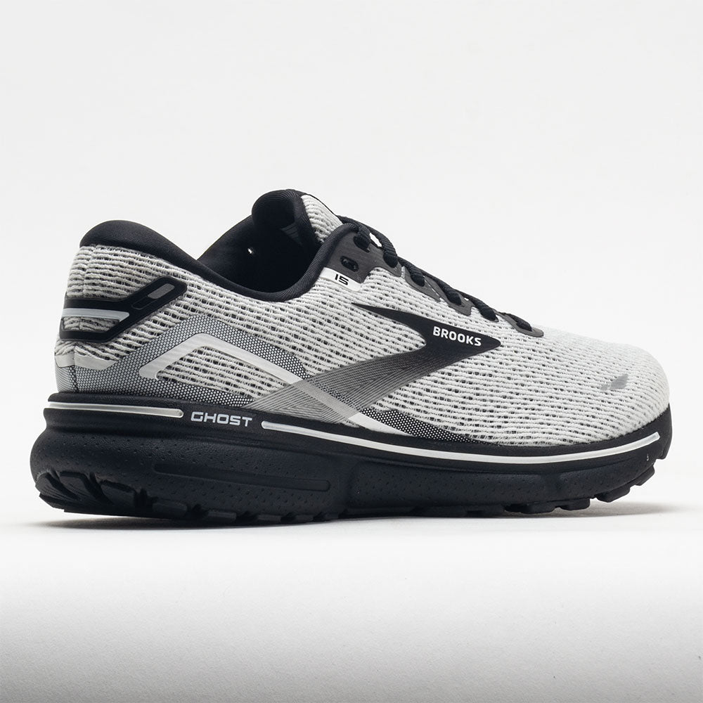 Brooks Ghost 15 Men's  White/Black