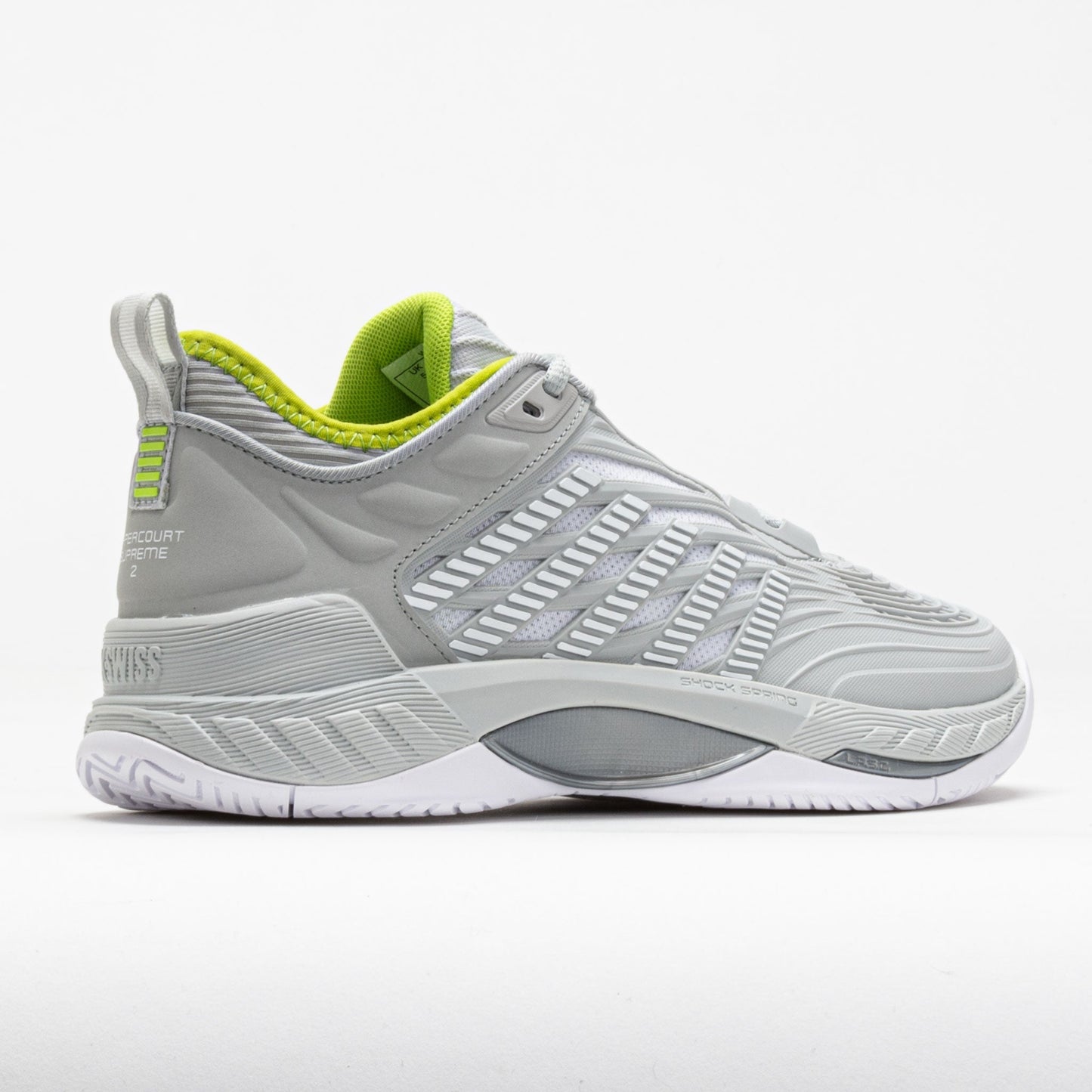 K-Swiss Hypercourt Supreme 2 Women's  Gray Violet/White/Lime Green