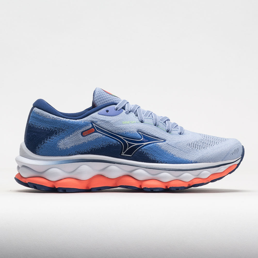 Mizuno Wave Sky 7 Women's  Blue Heron/Silver