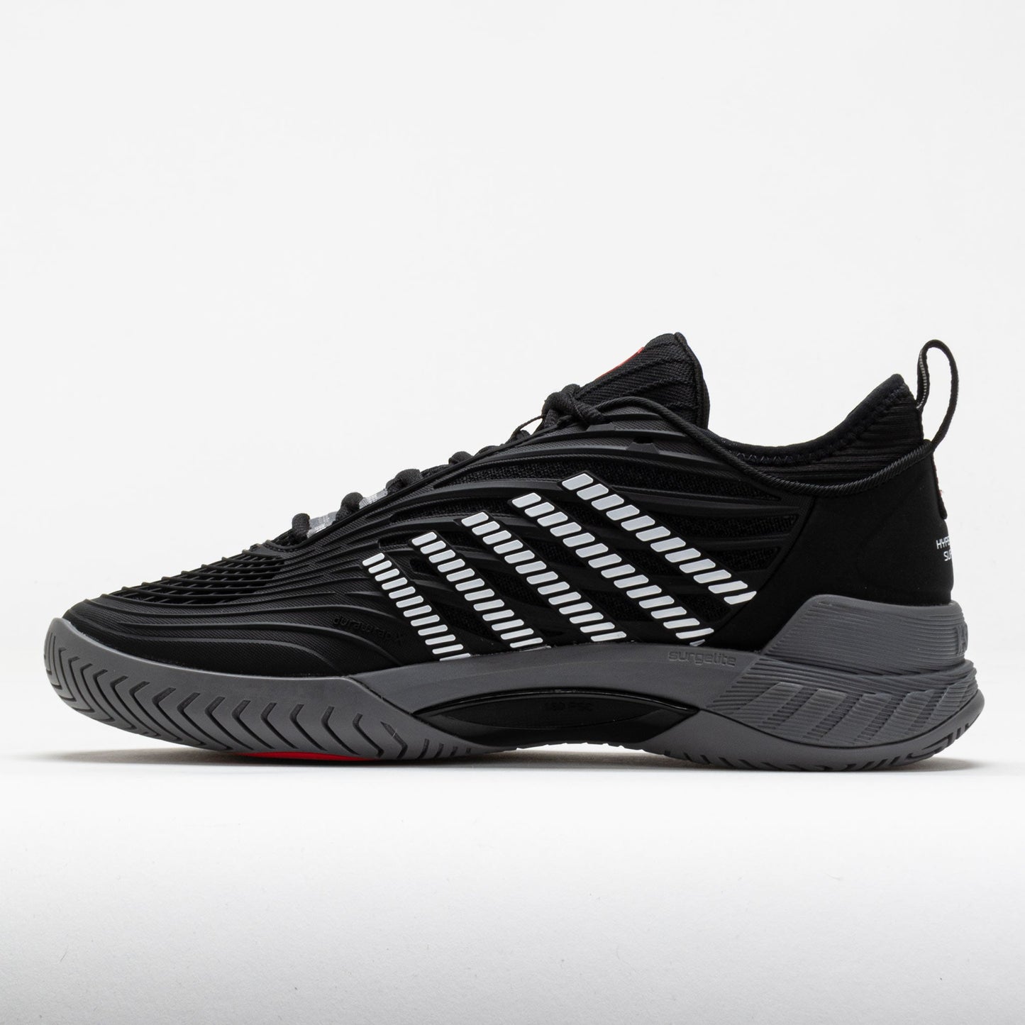 K-Swiss Hypercourt Supreme 2 Men's  Black/Steel Gray/Firey Red